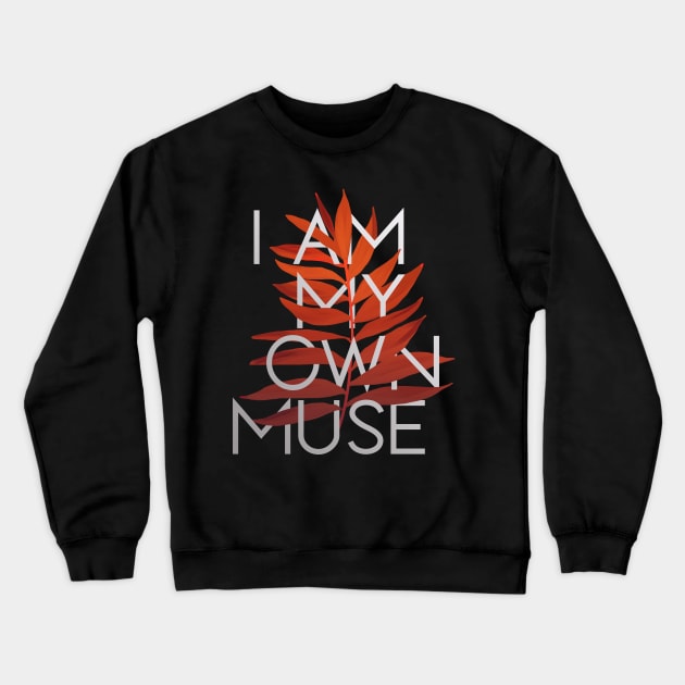 MY OWN MUSE Crewneck Sweatshirt by azified